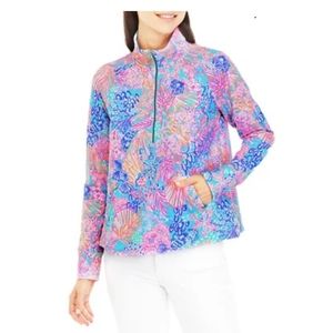 Lilly Pulitzer Raglan sleeve popover